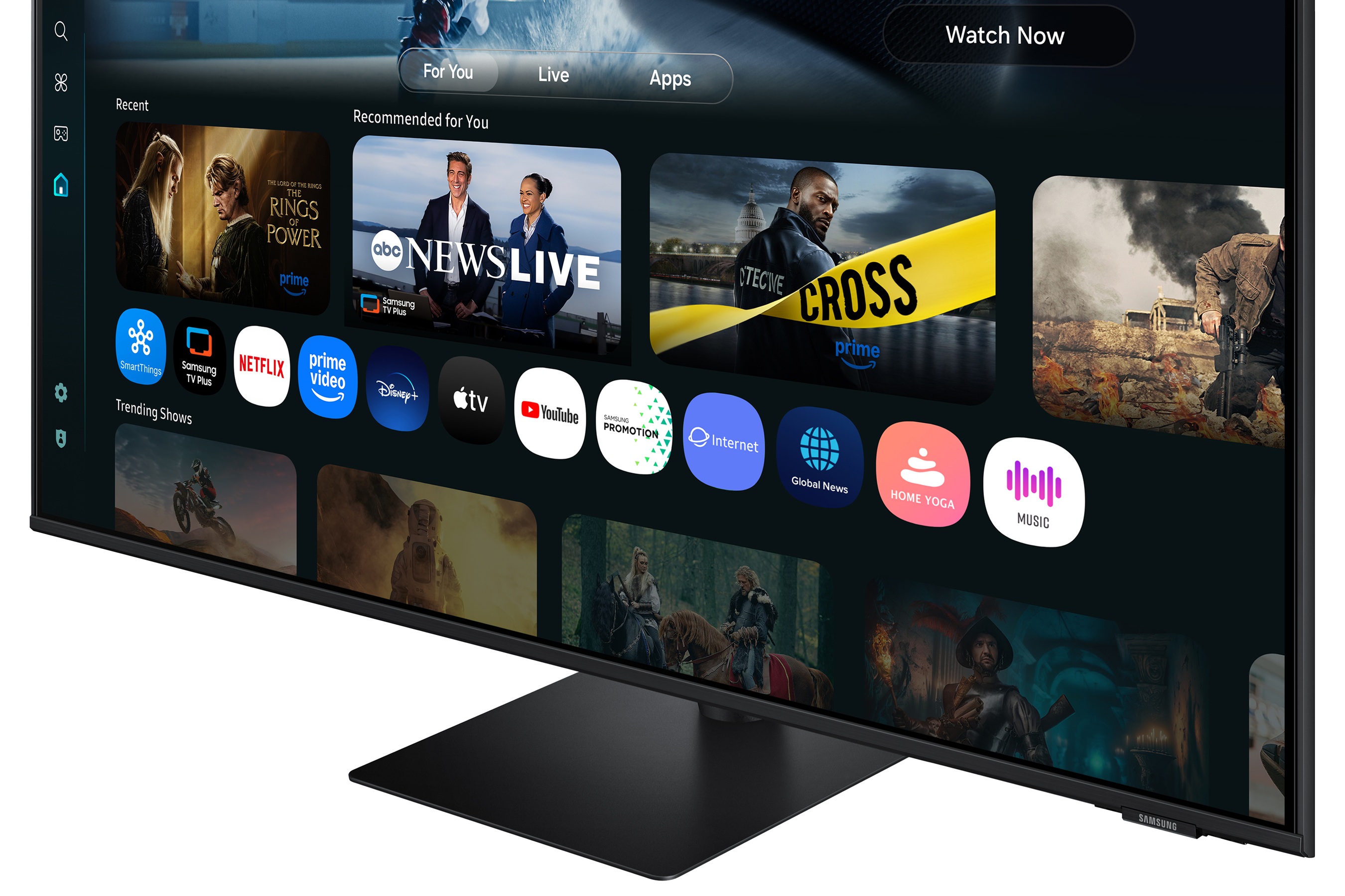 Samsung Smart Monitor/ M70F/ 43"/ VA/ 4K UHD/ 60Hz/ 4ms/ Čierna/ 2R 