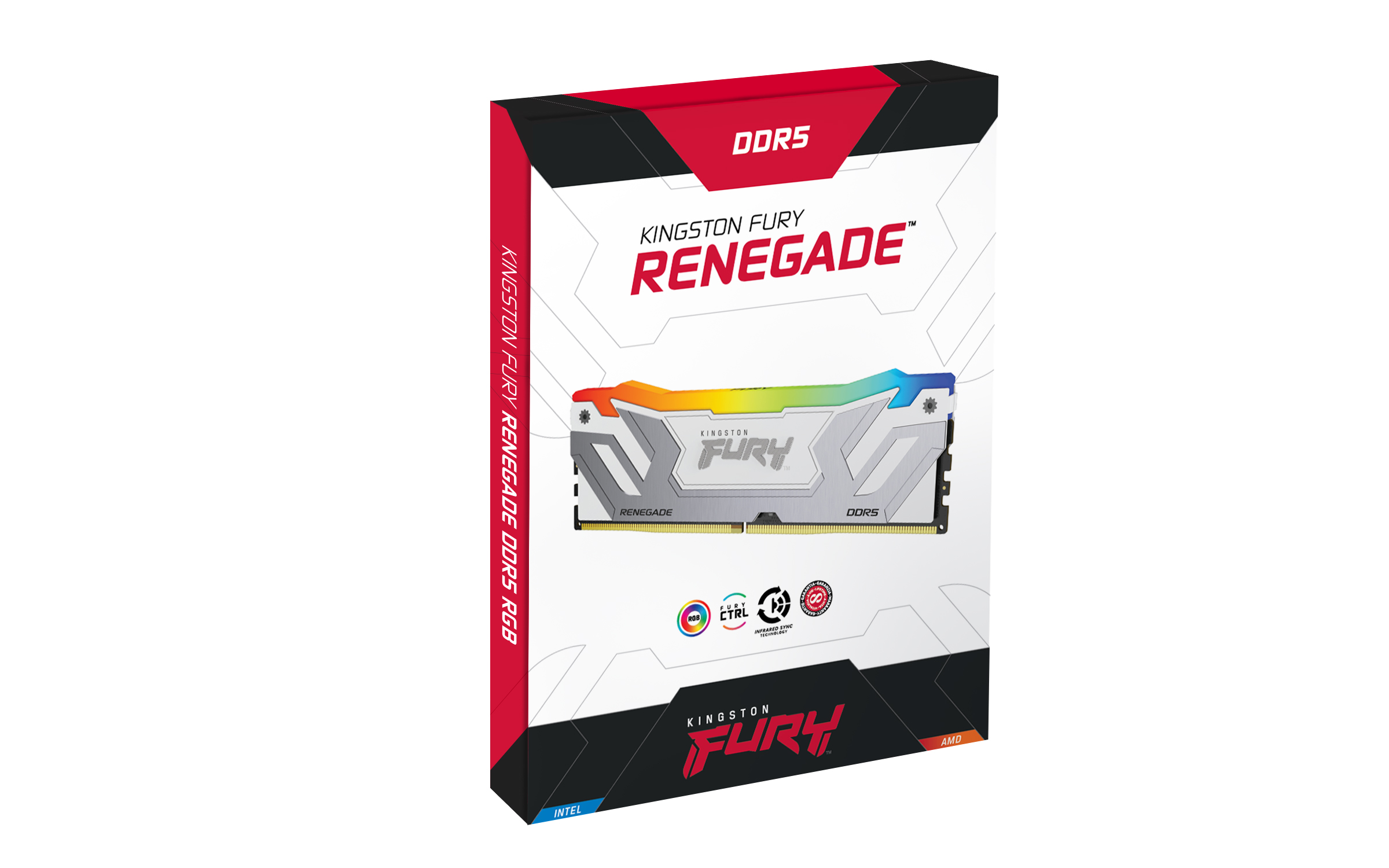 DDR 5....    24GB . 8800MHz. CL42 FURY Renegade RGB White Kingston XMP 