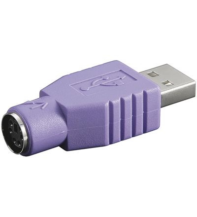PremiumCord Redukcia USB male - PS/ 2 female