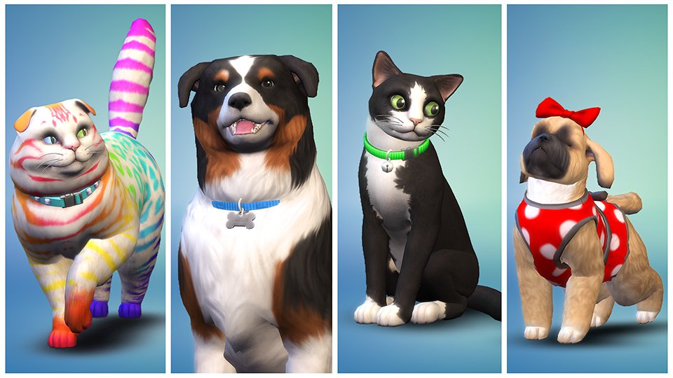ESD The Sims 4 Psi a kočky 
