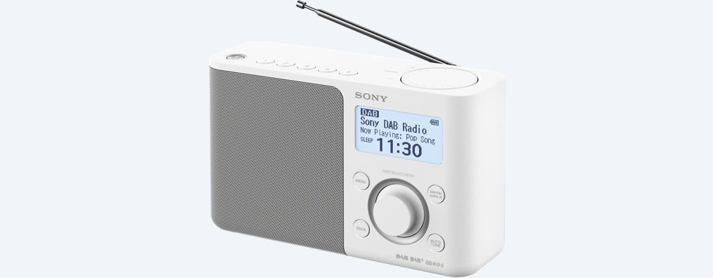 Sony rádio XDRS61DW.EU8 prenosné, biela