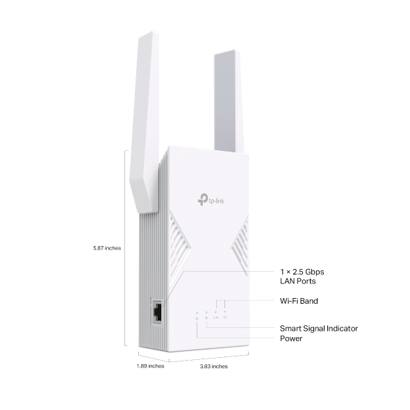 TP-Link RE235BE BE3600 Wi-Fi 7 Range Extender 