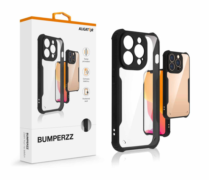 ALIGATOR púzdro BUMPERZZ iPhone 15 Black 