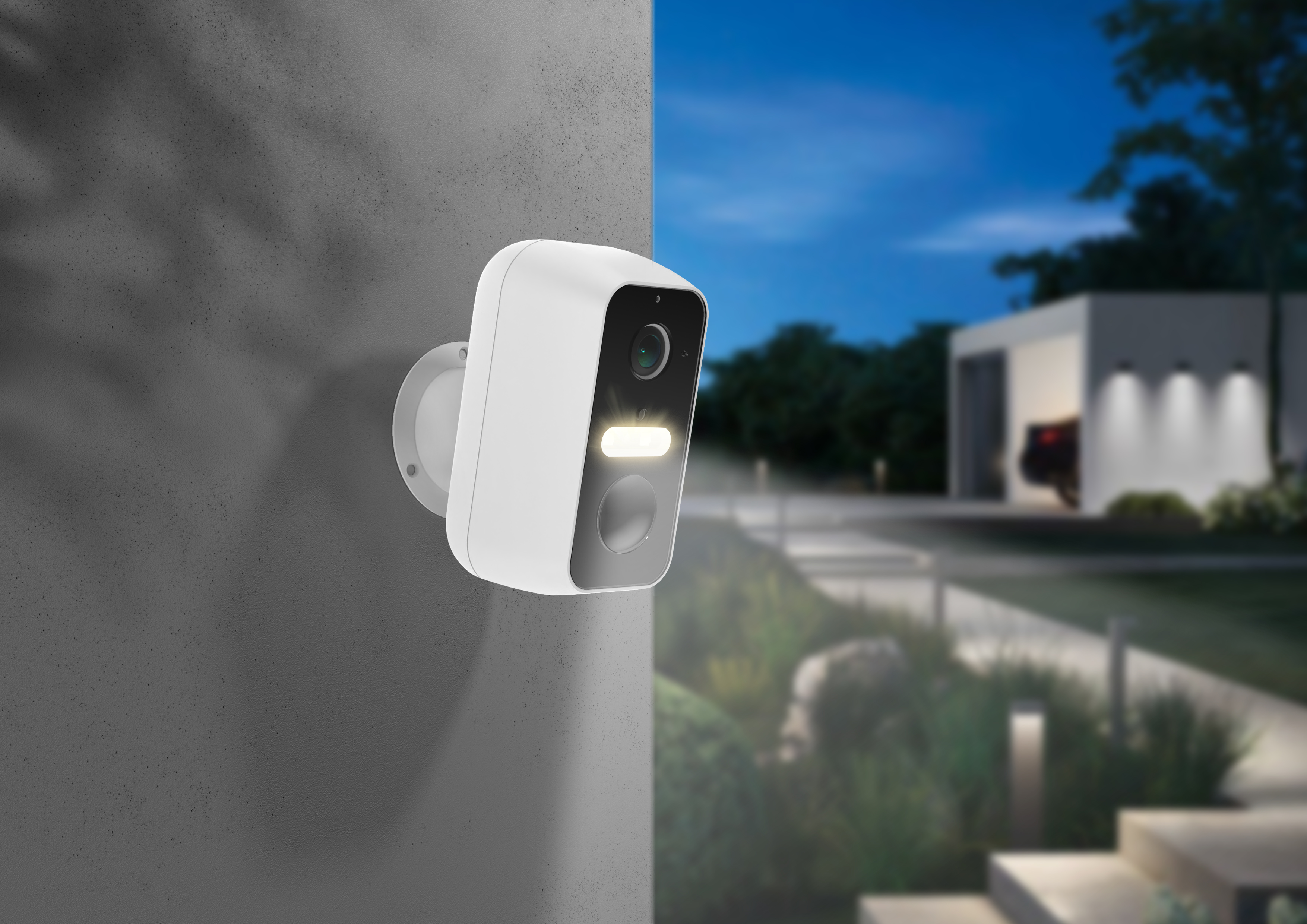 iGET HOME Camera CS11 Battery - WiFi IP 2K kamera, nočné videnie IR + LED, dvojcestné audio, IP65 