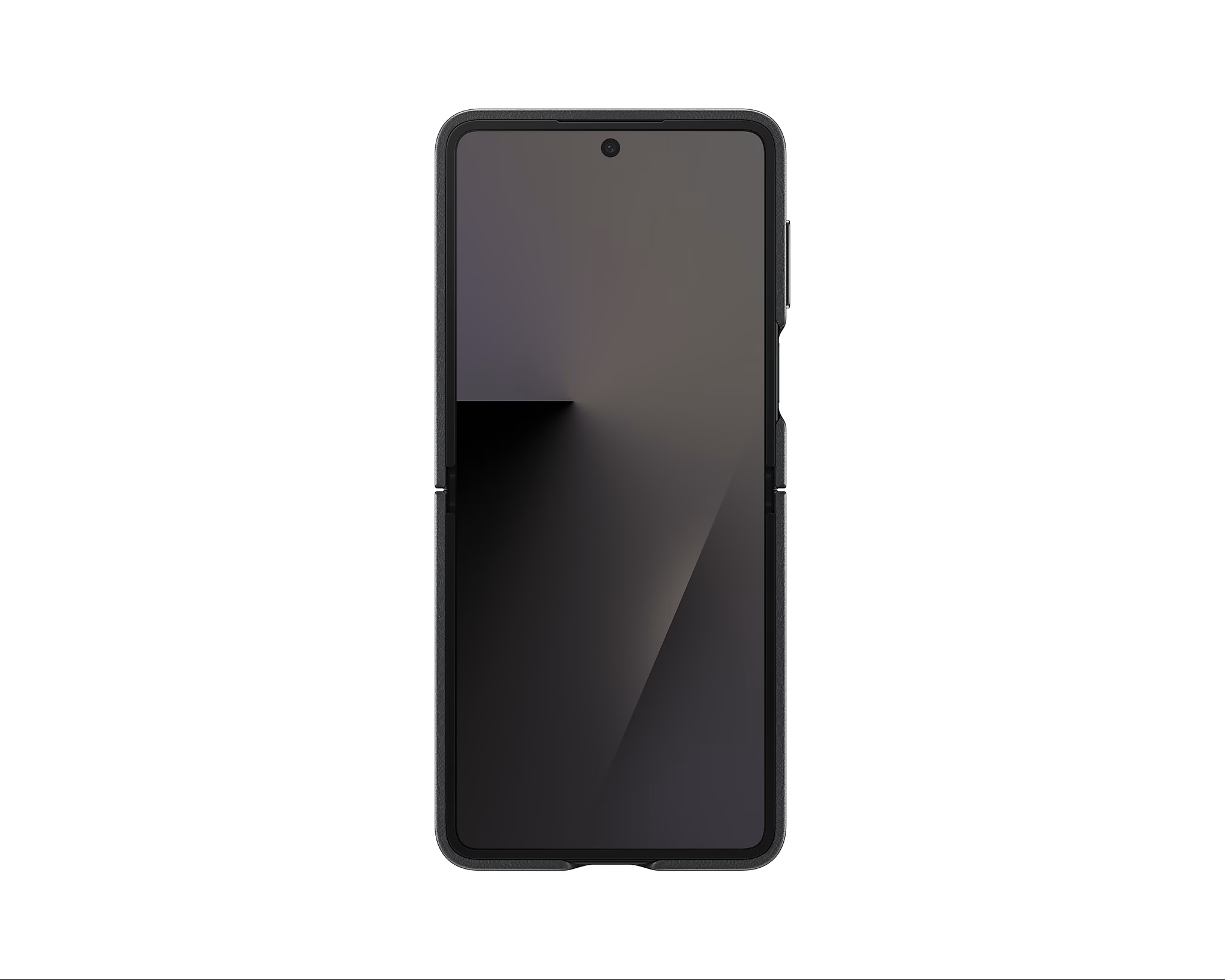Samsung Ochranný kryt z vegánskej kože Flip7 Black 