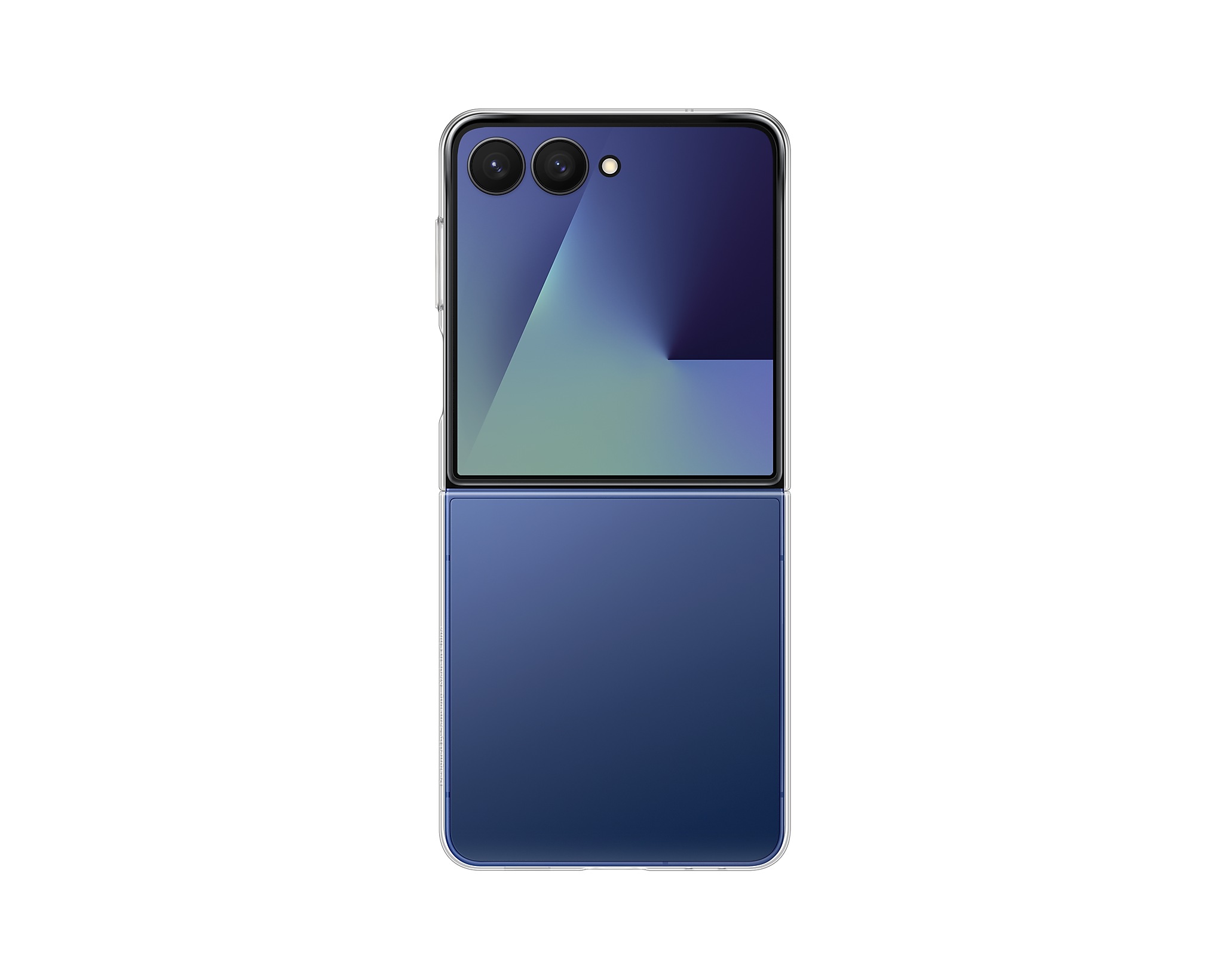 Samsung Priehľadný zadný kryt Flip7 Transparent 