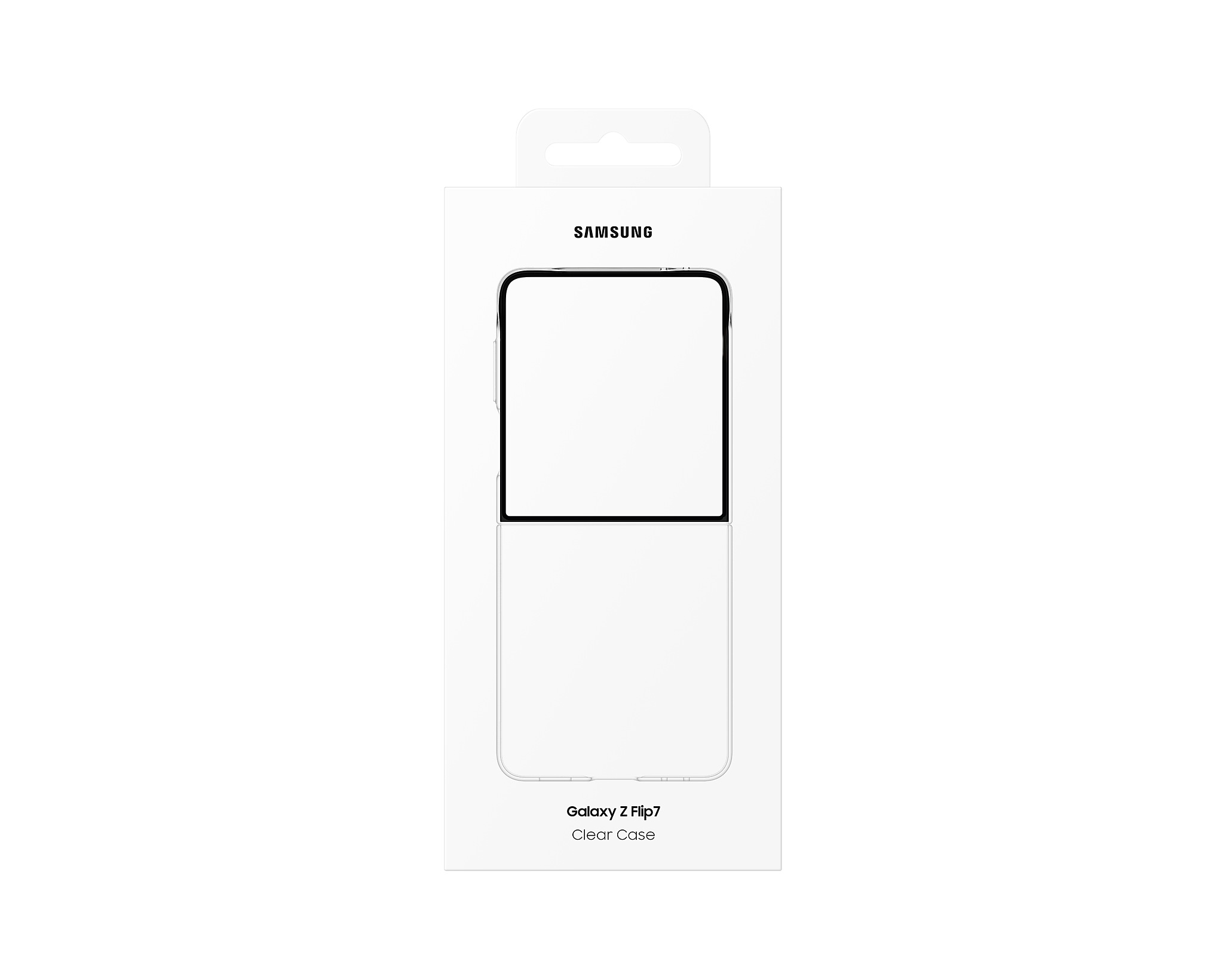 Samsung Priehľadný zadný kryt Flip7 Transparent 