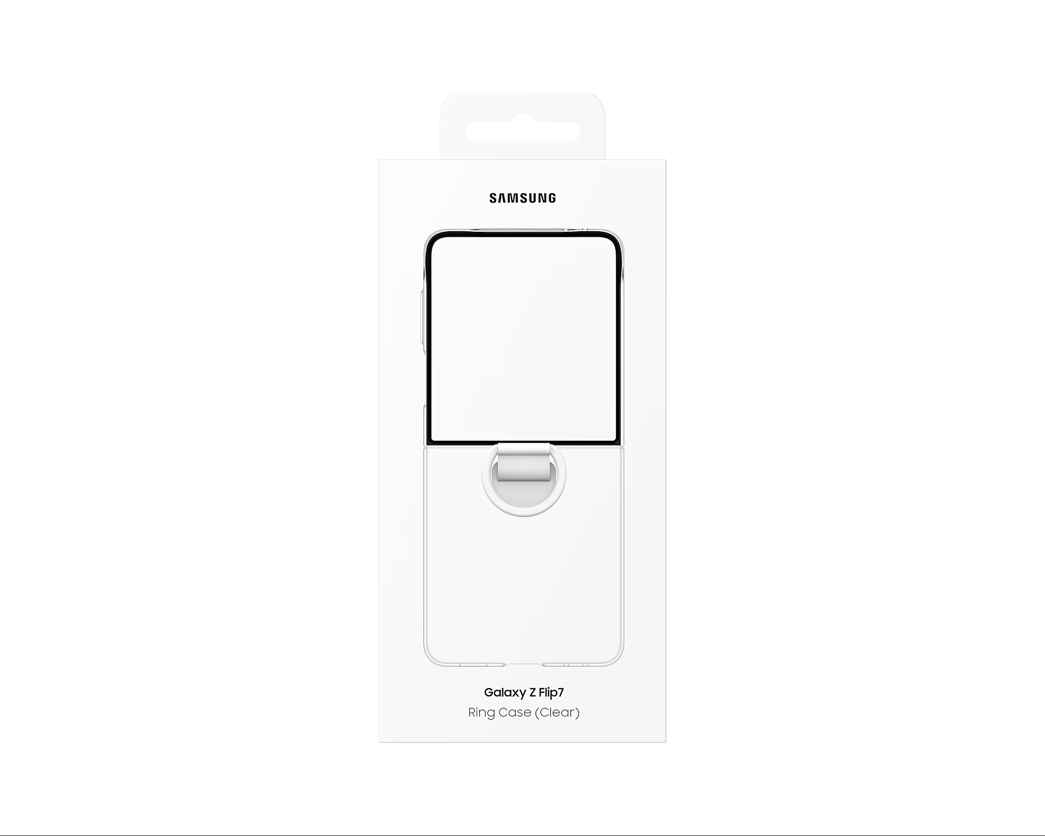 Samsung Zadný kryt s držiakom na prst Flip7 Transparent 