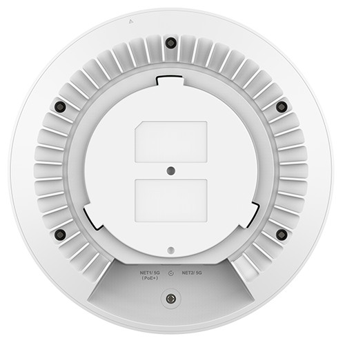 Grandstream GWN7672 AP, Wi-Fi 7 BE11000, 802.11be, 2x2:2 MU-MIMO, MRU, 2x5G Ethernet WAN/ LAN, BT 