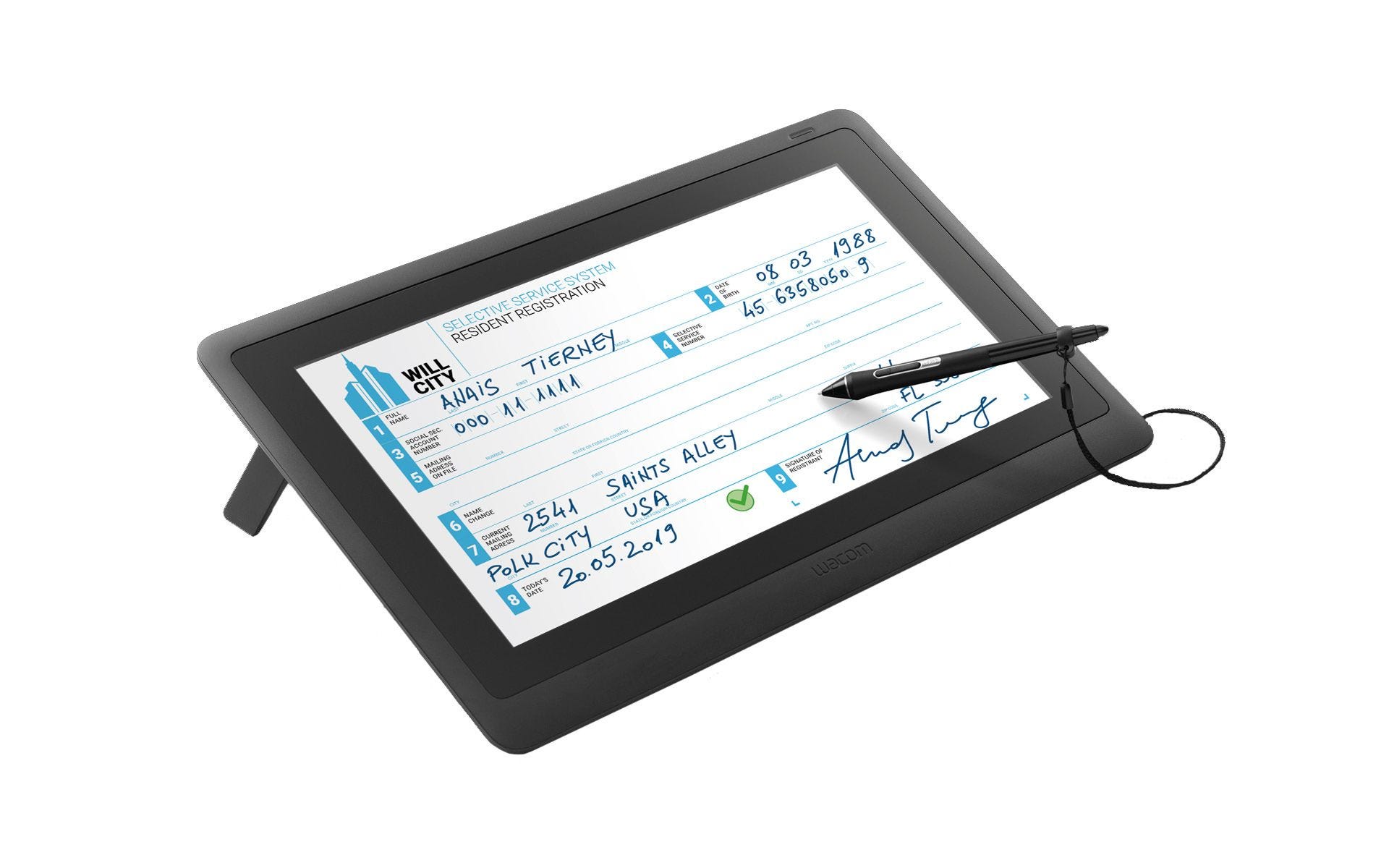 Wacom 16&quot; pen display 5 yrs warranty 