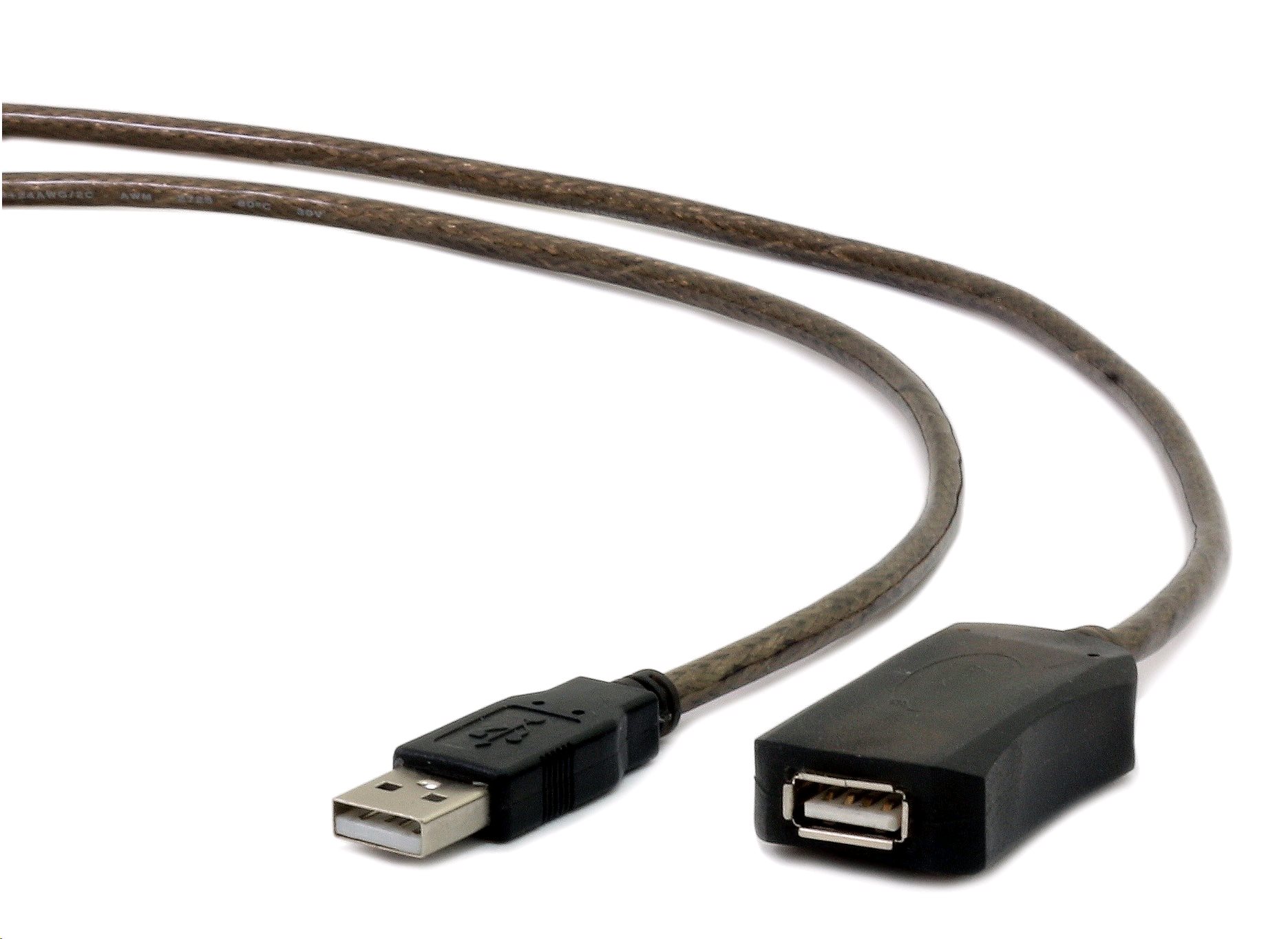 Kábel CABLEXPERT USB 2.0 aktívna predlžka, 10m