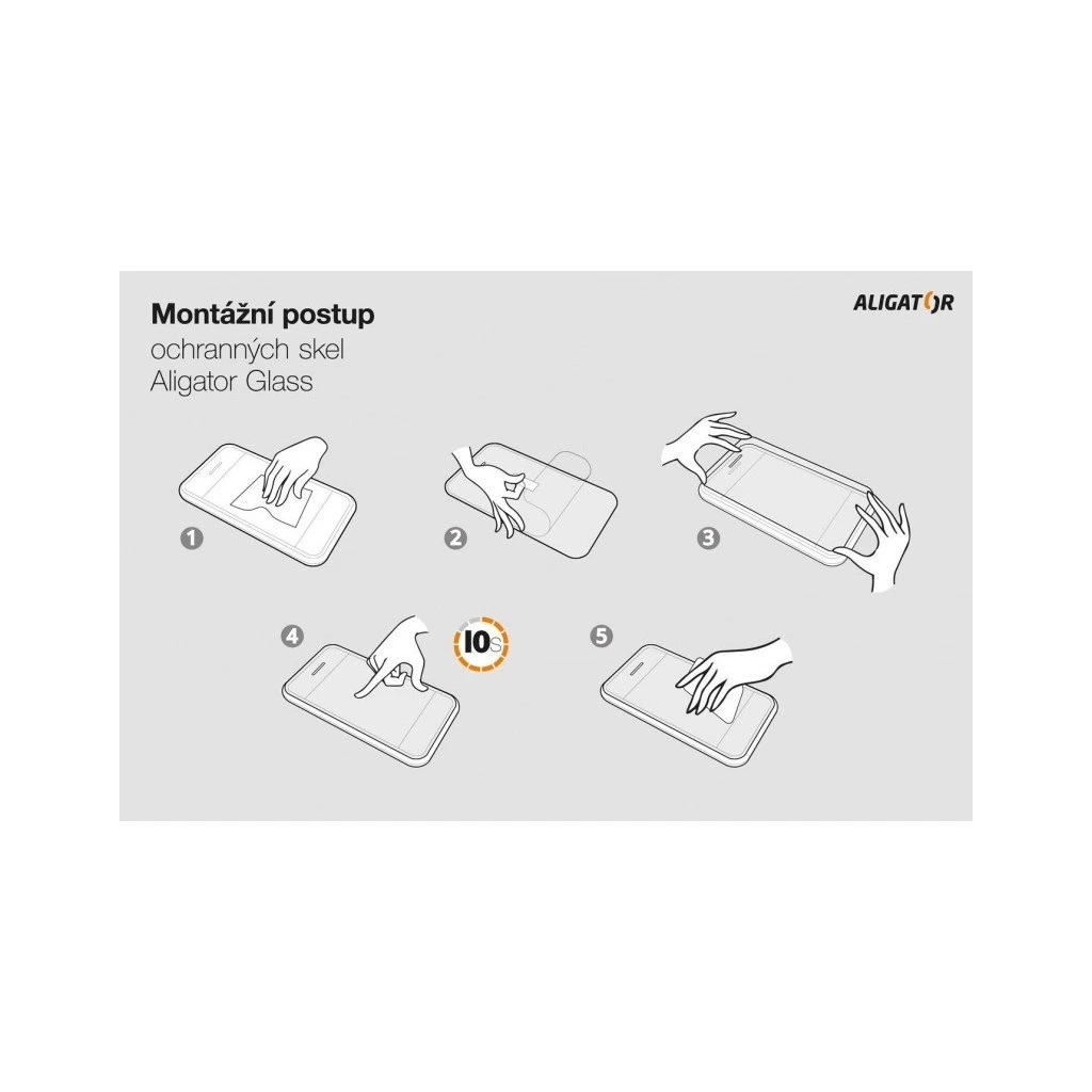Aligator sklo GLASS S6600 S6700, originálne 