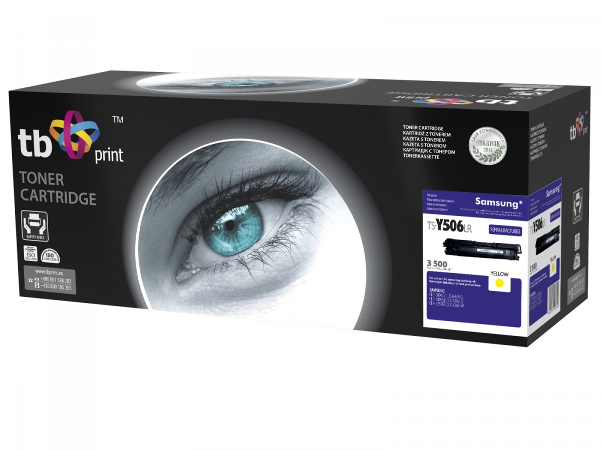 Toner TB komp. s Samsung CLT-Y506L, Yellow, 3500, rem