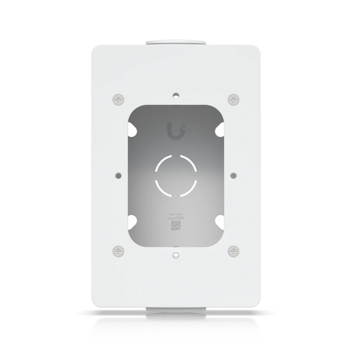 Ubiquiti Junction box for UniFi Access Readers and Intercom Viewers that support flat surface mounting and attachment to 