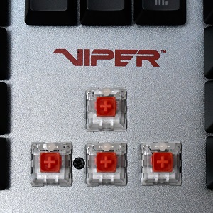 Patriot Viper 765 RGB/ Drôtová USB/ RU layout/ Čierna-strieborná 