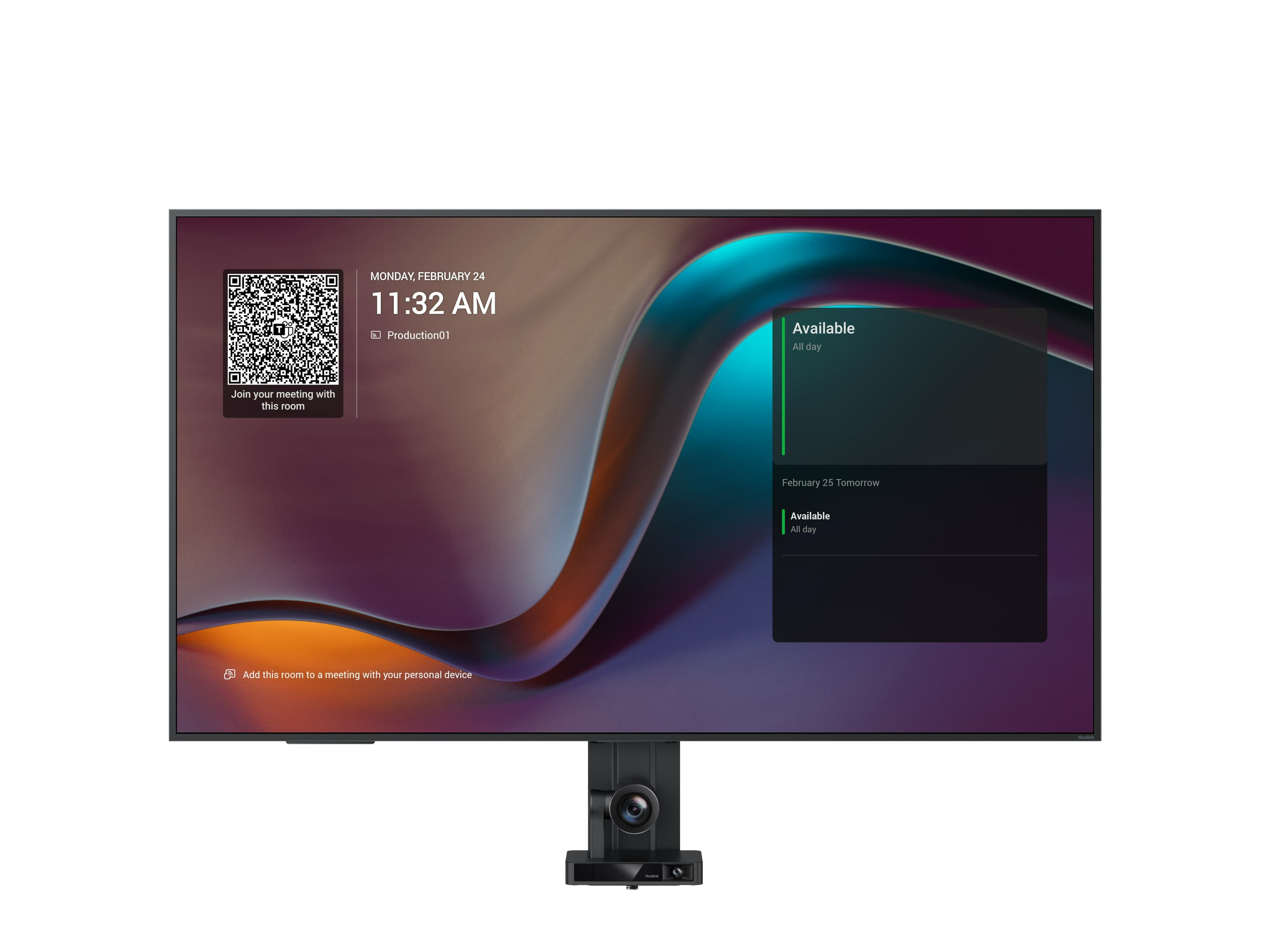 Yealink MeetingDisplay 65, Ultra HD, 4K, IPS,  