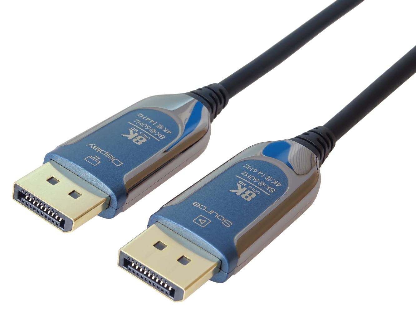 PremiumCord 8K DP 1.4 optický 20m 