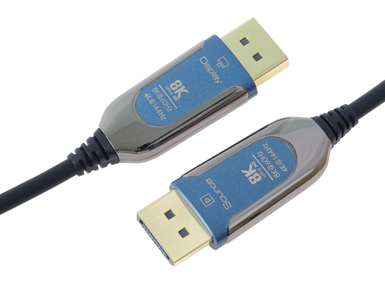 PremiumCord 8K DP 1.4 optický 20m 
