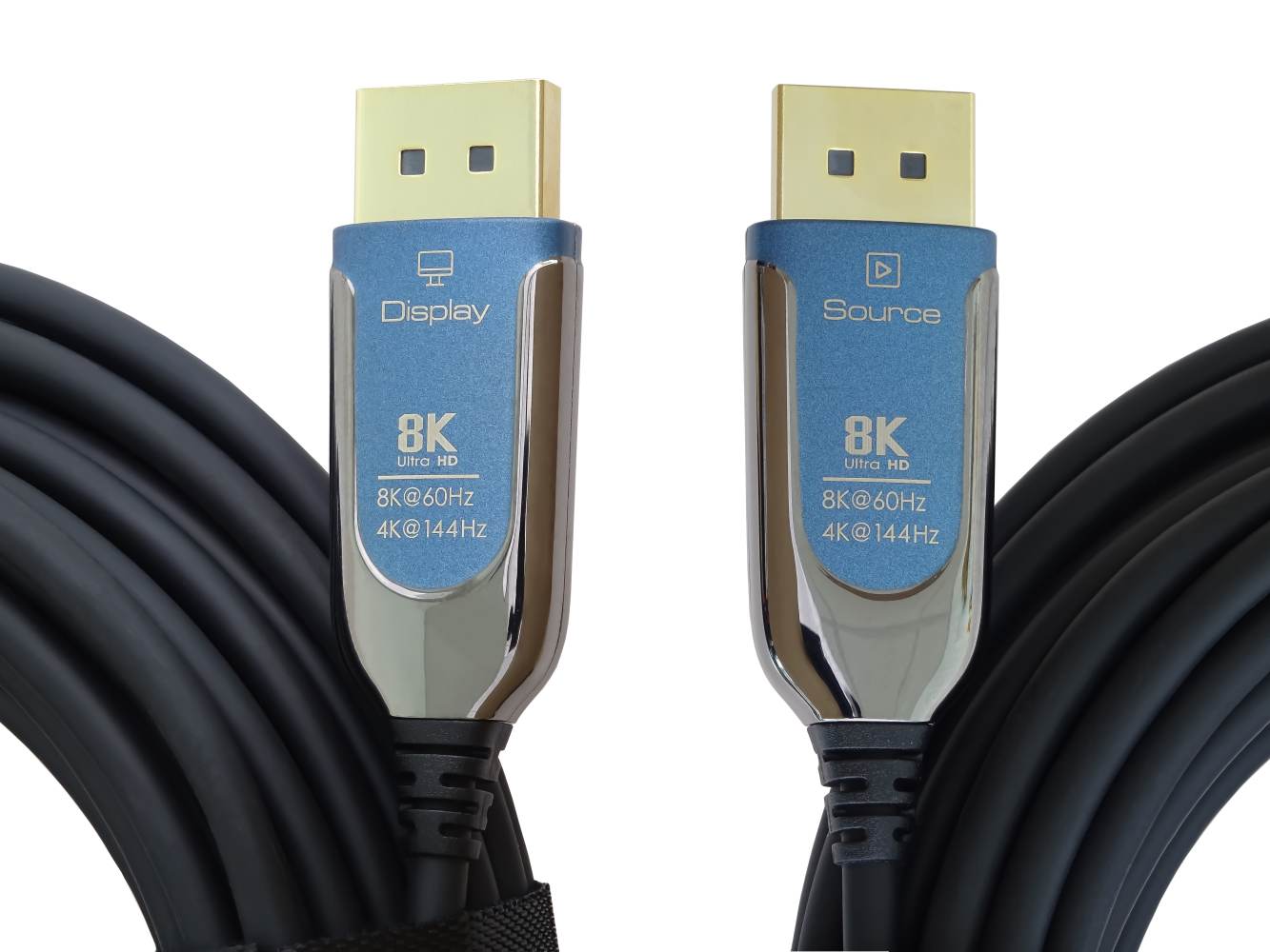 PremiumCord 8K DP 1.4 optický 20m 