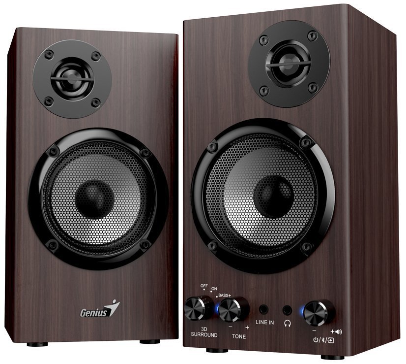 GENIUS repro SP-HF520BT, tmavo hnedá 