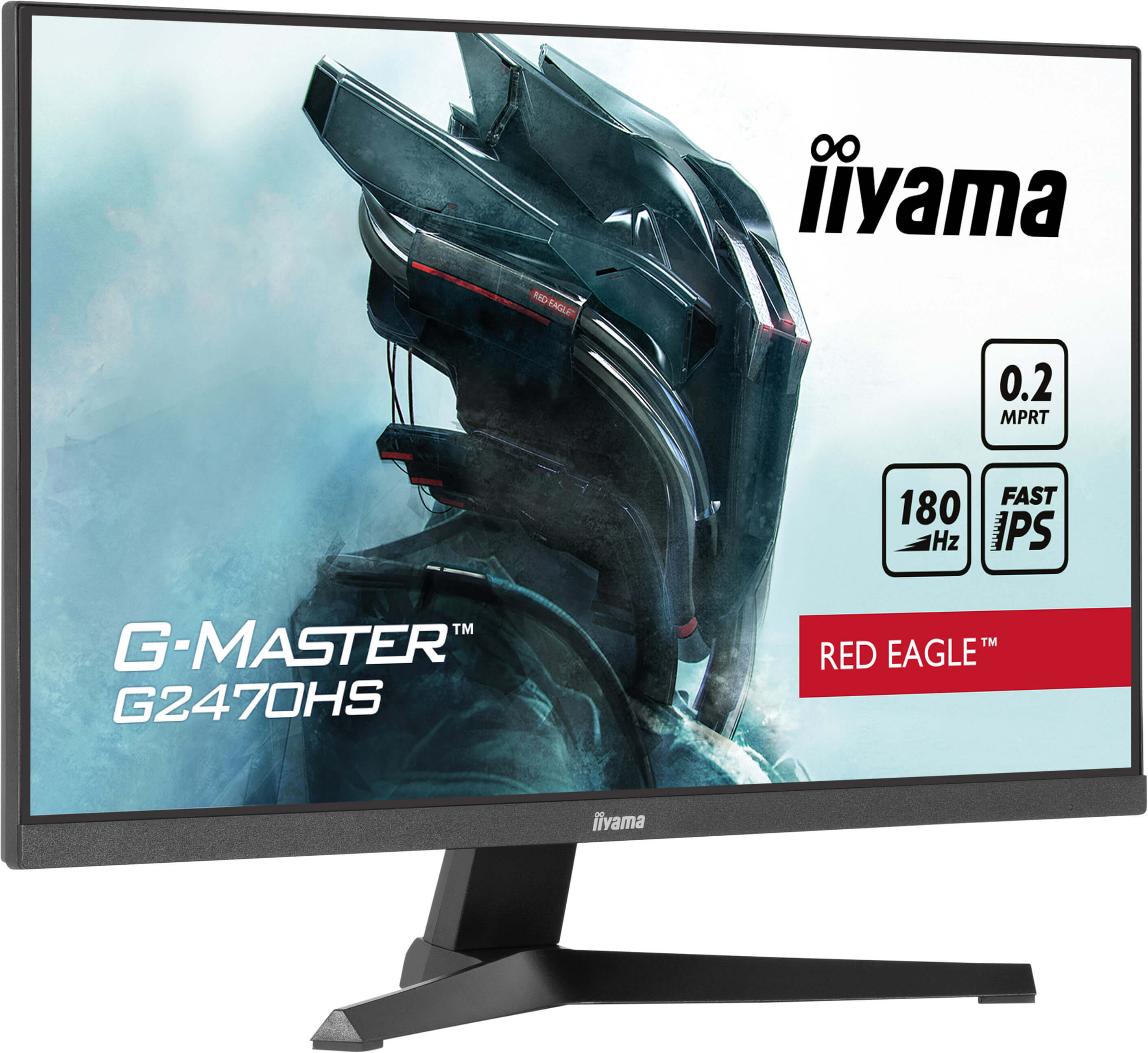 iiyama G-Master/ G2470HS-B1/ 23, 8"/ IPS/ FHD/ 180Hz/ 0, 2ms/ Black/ 3R 