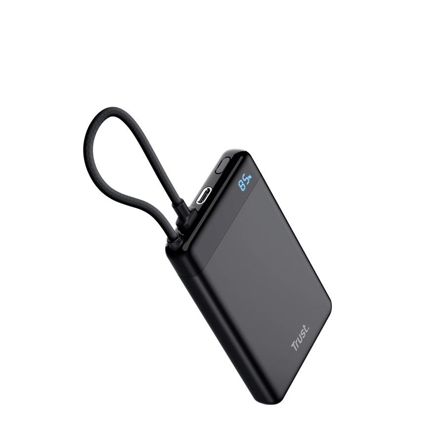 TRUST FIERA 20.000 POWERBANK FIXED CABLE 