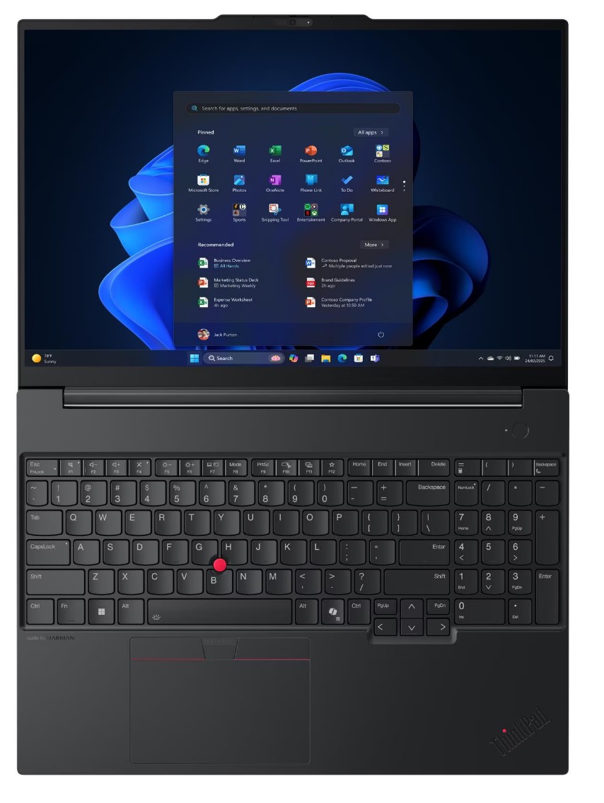 Lenovo ThinkPad E/ E16 Gen 3 (Intel)/ U5-225U/ 16"/ WUXGA/ 16GB/ 512GB/ Intel int/ W11H/ Black/ 3R NBD 