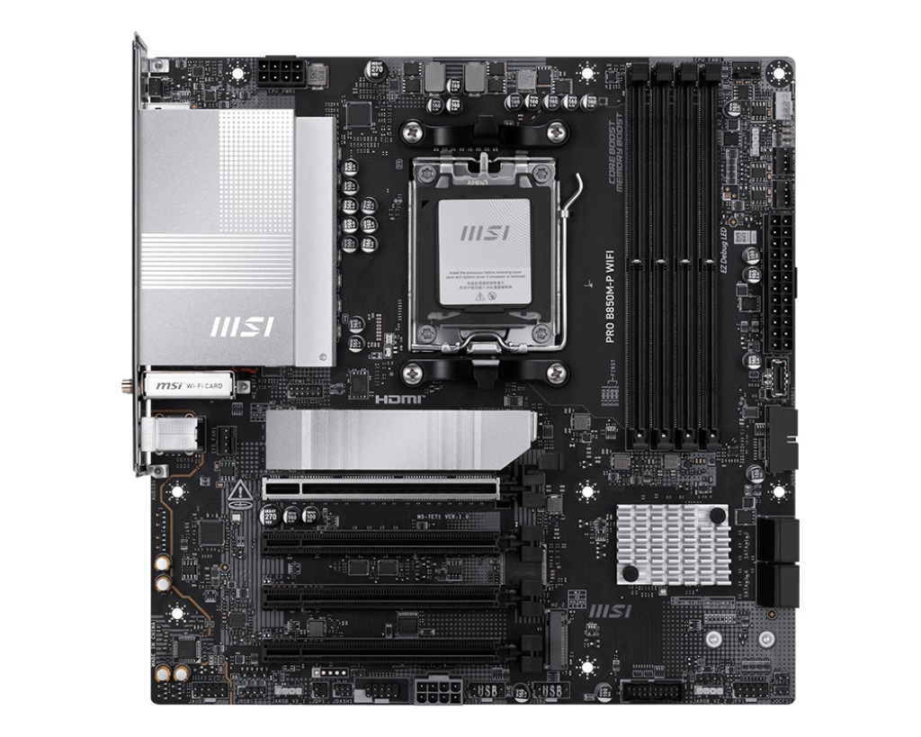 MSI PRO B850M-P WIFI/ AM5/ mATX 