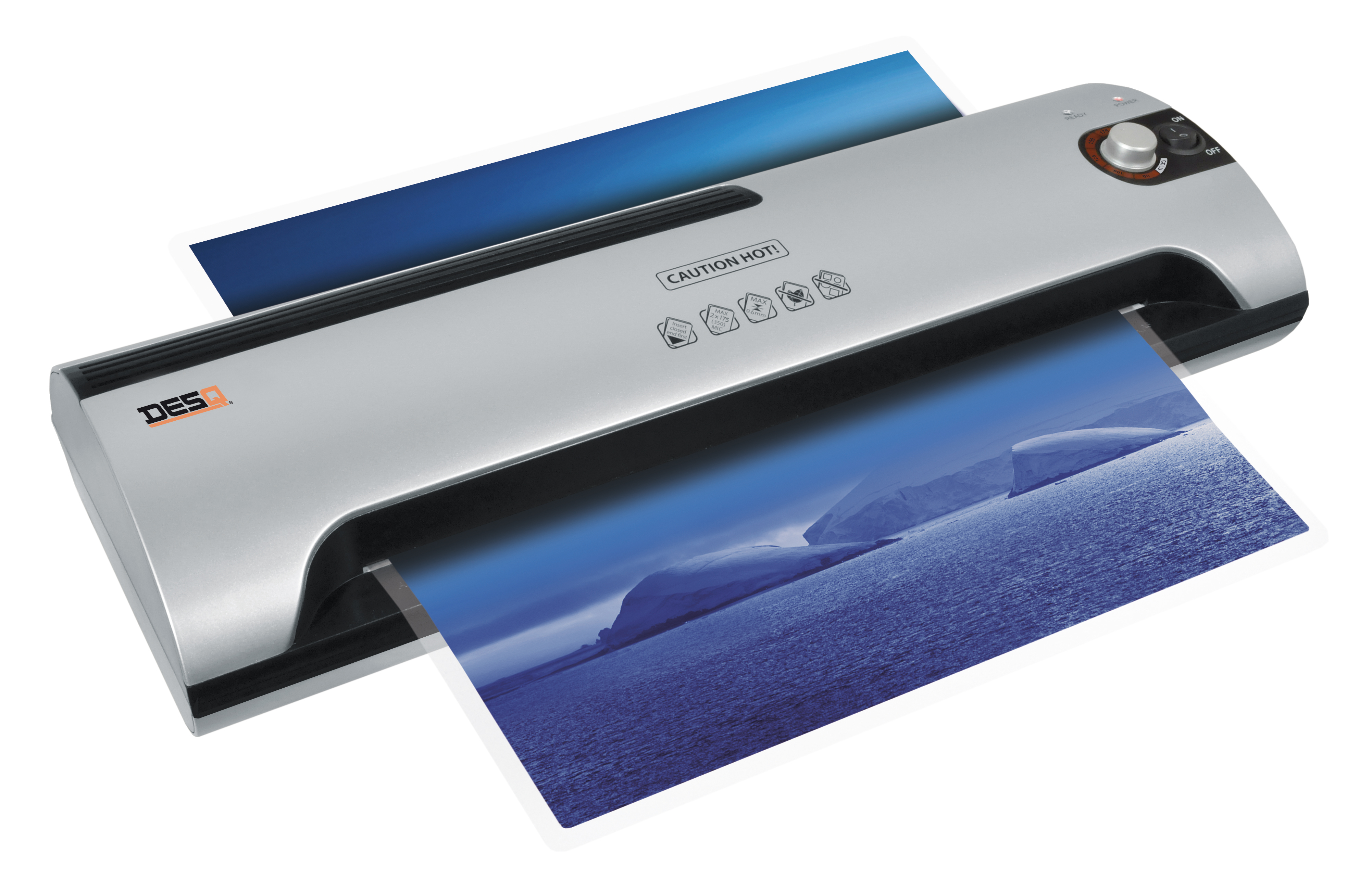 Laminátor DESQ A3 Heavy Duty, strieborný 