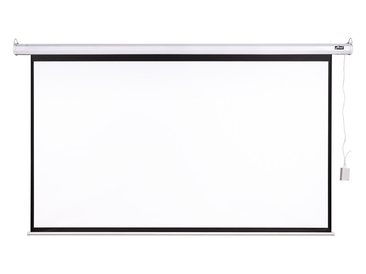 Elektrické projekčné plátno AVELI, 221x125 (16:9) 100" 
