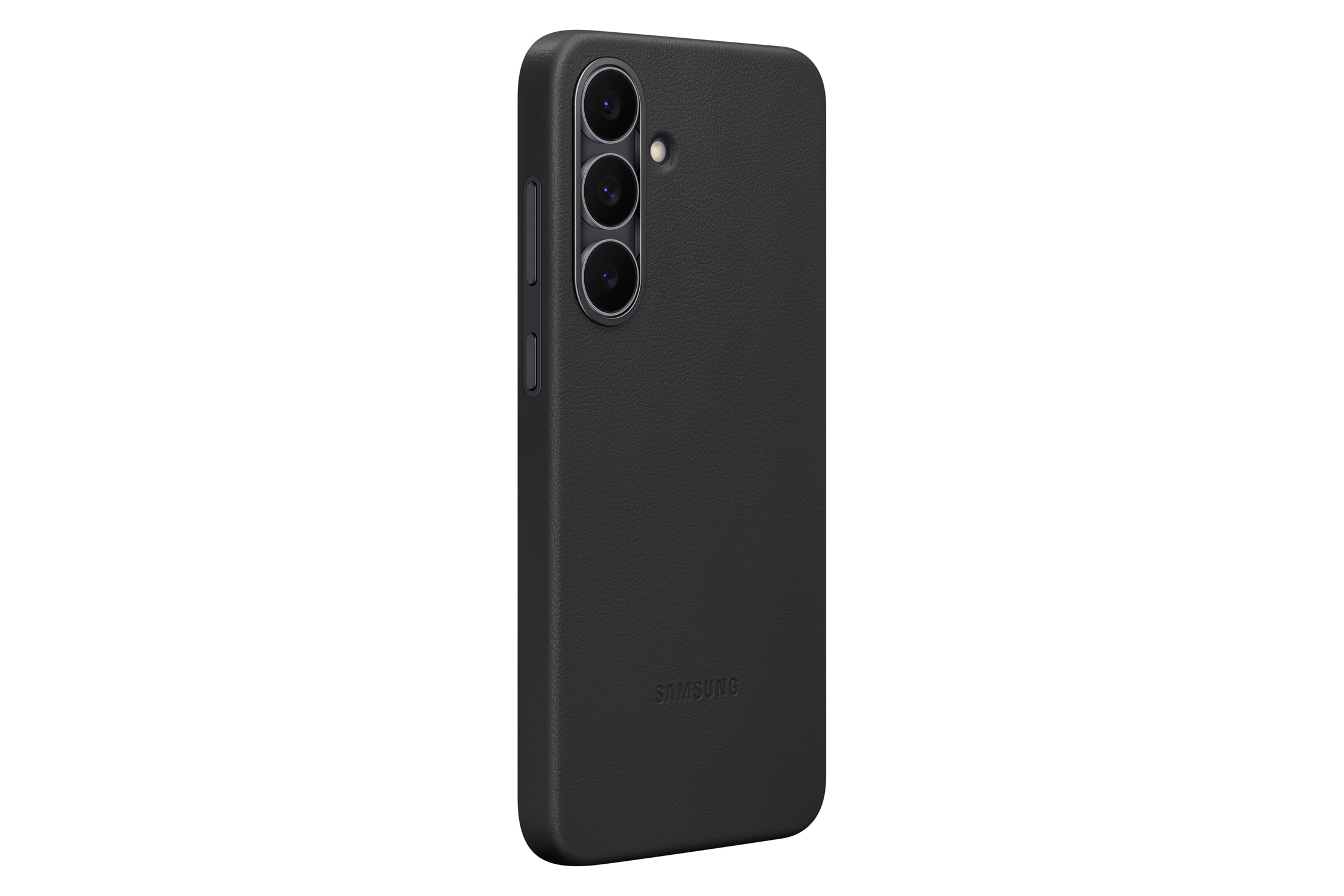 Samsung Ochranný Kryt z Vegánskej Kože S25 FE Black 