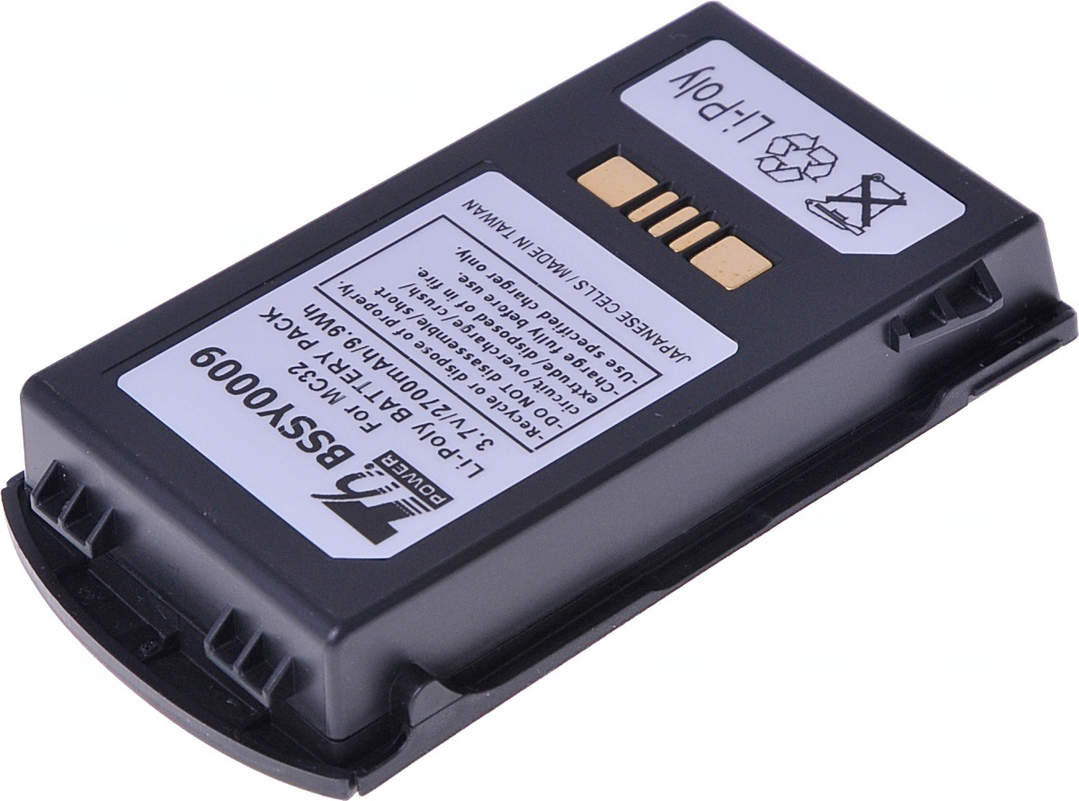 Batéria T6 Power Motorola Zebra MC3200, MC32N0-G, MC32N0-R, MC32N0-S, 2700mAh, 9, 9Wh, Li-poly 