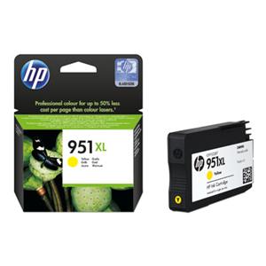 HP 951 XL žltá atramentová kazeta, CN048AE