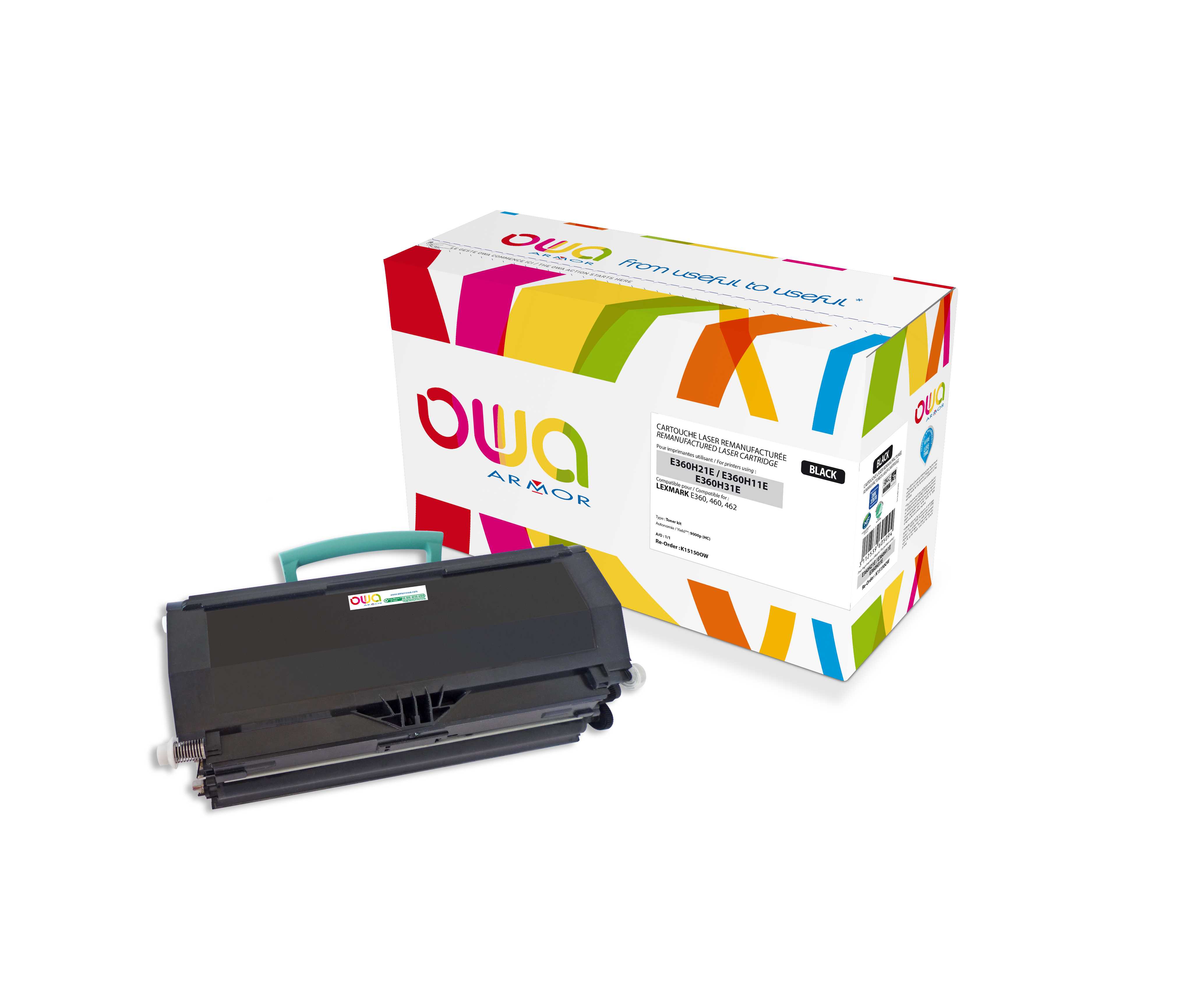 OWA Armor toner kompatibilný s Lexmark E360, E360H11E, 9000st, čierna/ black