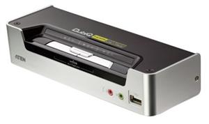 ATEN 2port KVMP USB HDMI, USB hub, audio