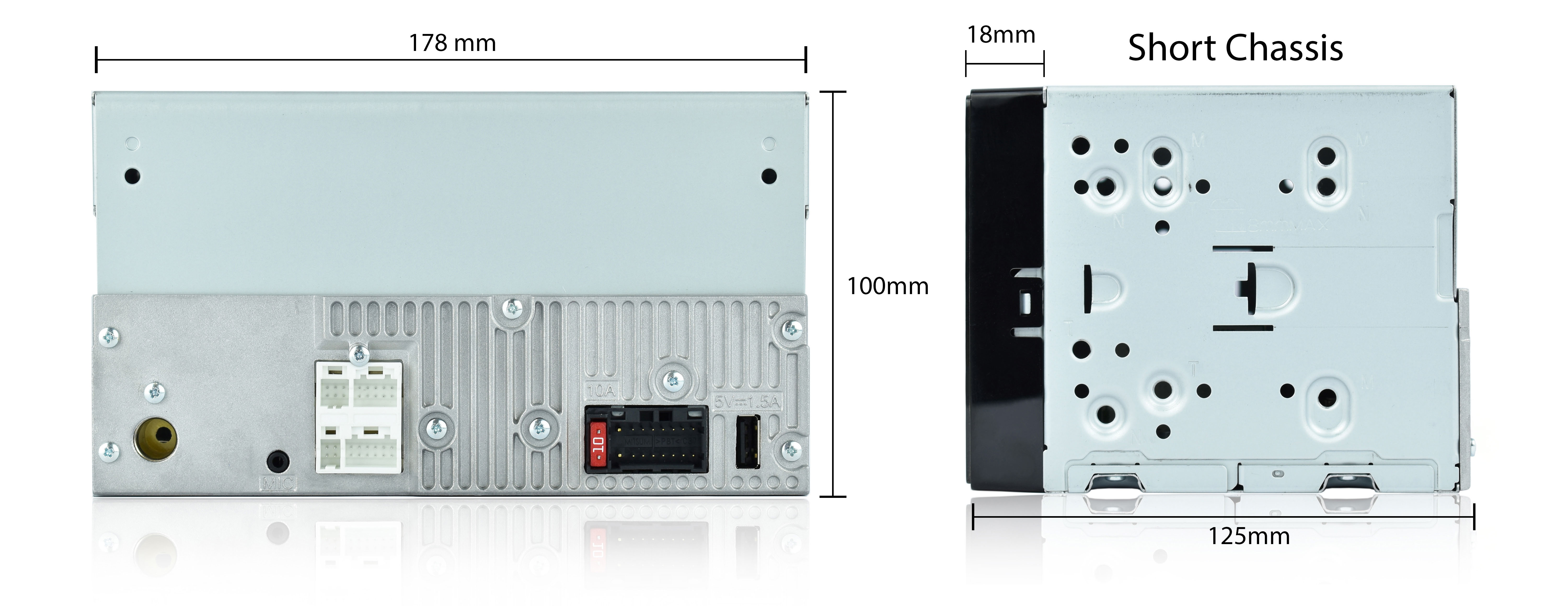 Pioneer SPH-DA150BT autorádio 2DIN, 6, 8" LCD, CarPlay, Android Auto, Bluetooth 