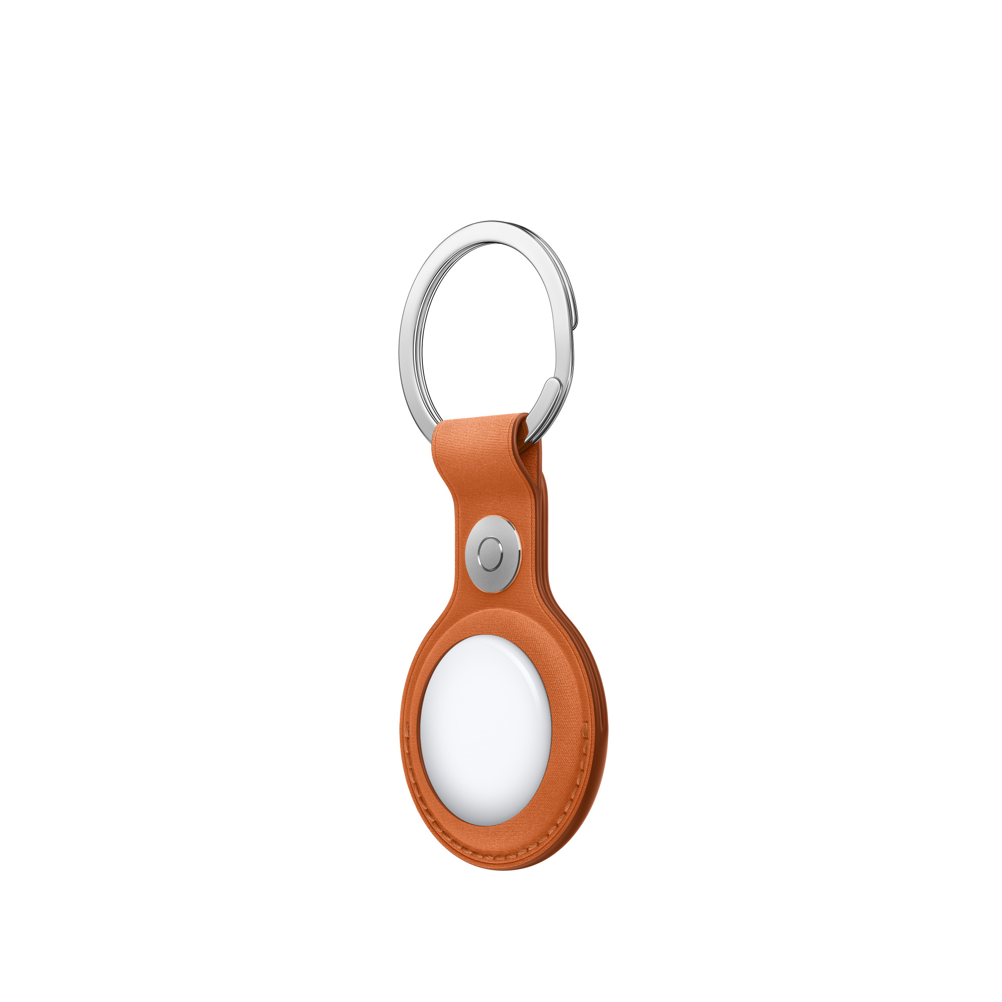 AirTag FineWoven Key Ring - Fox Orange 