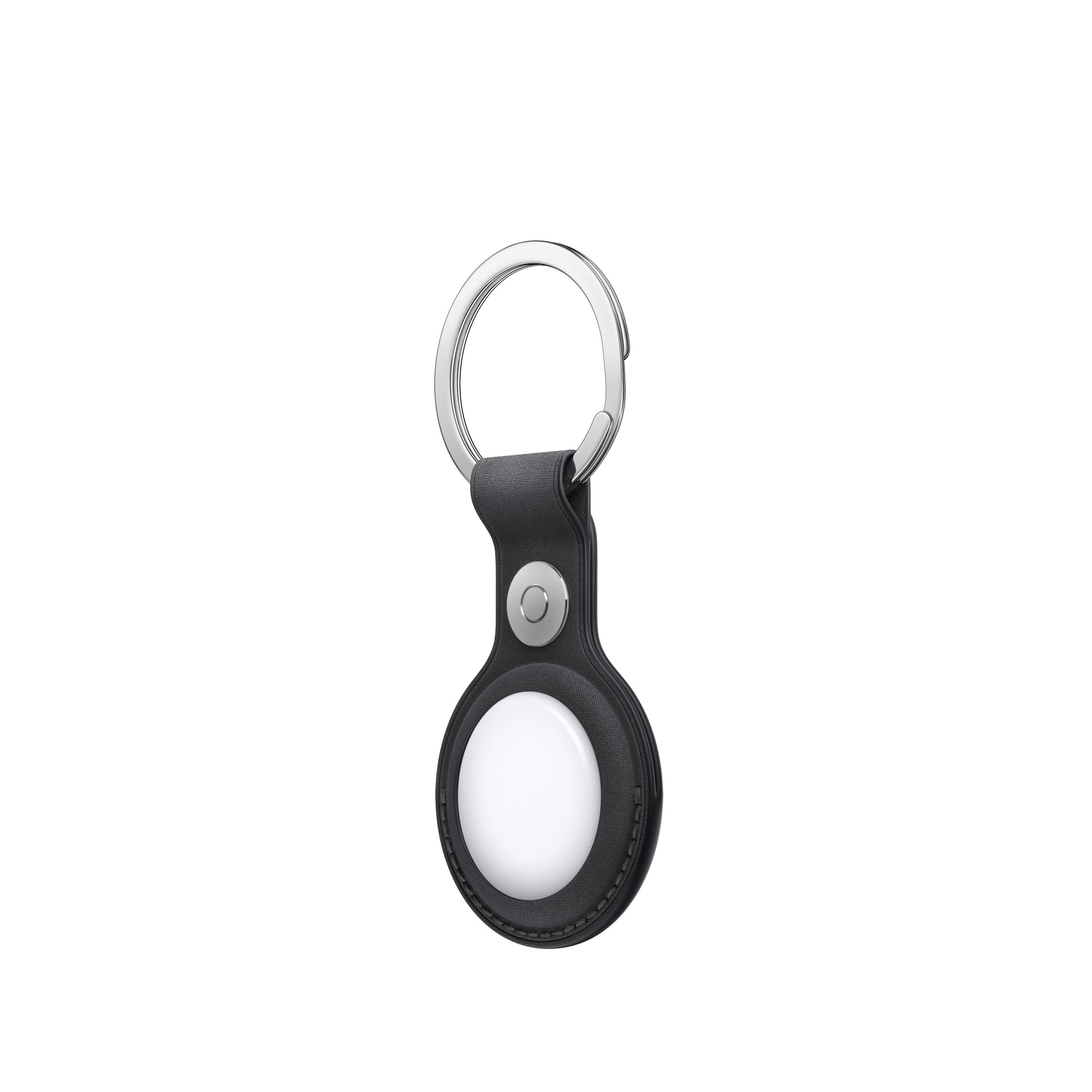AirTag FineWoven Key Ring - Black 