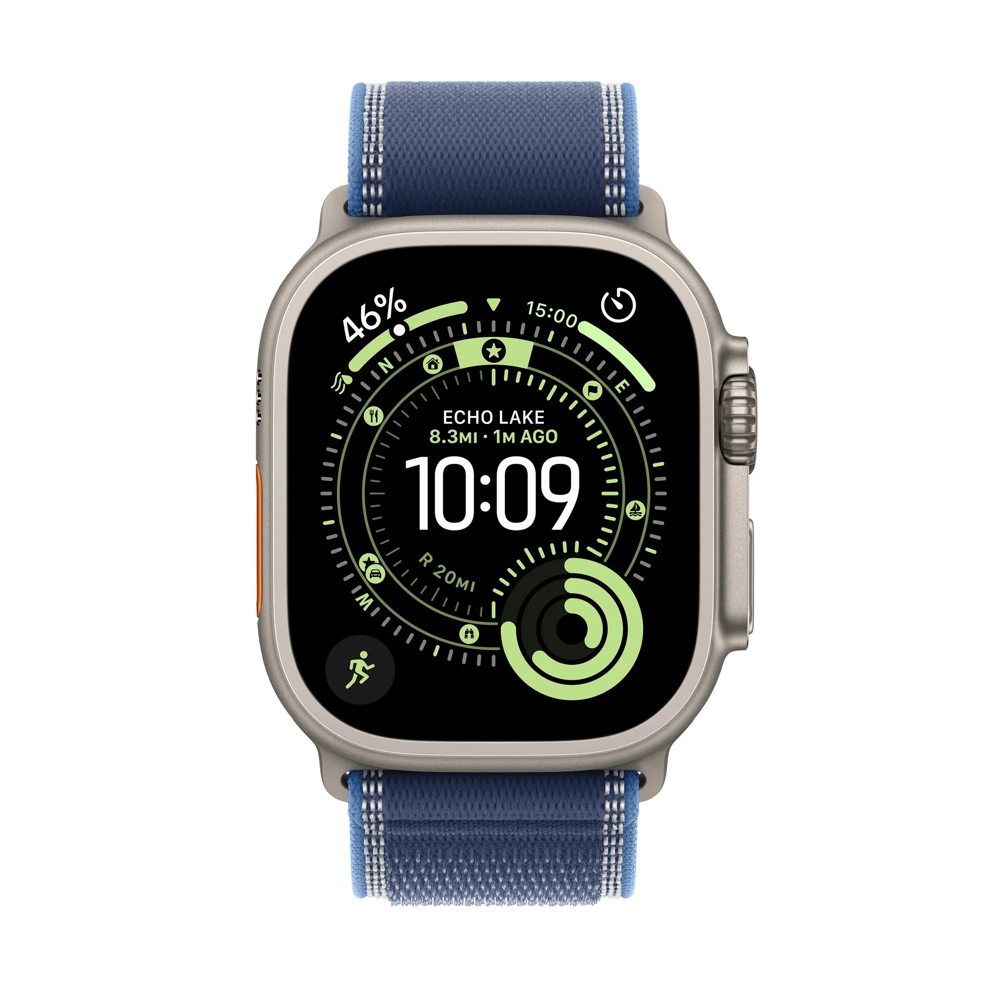 Apple Watch Ultra 3/ 49/ Elegant Band/ Blue/ Bright Blue 