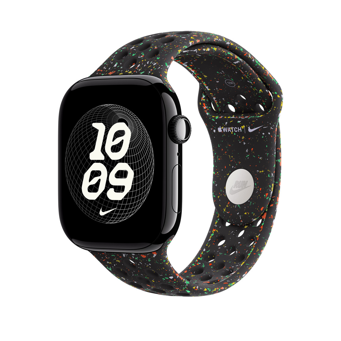 Watch Acc/ 46/ Midnight Black Nike Sport Band - S/ M 