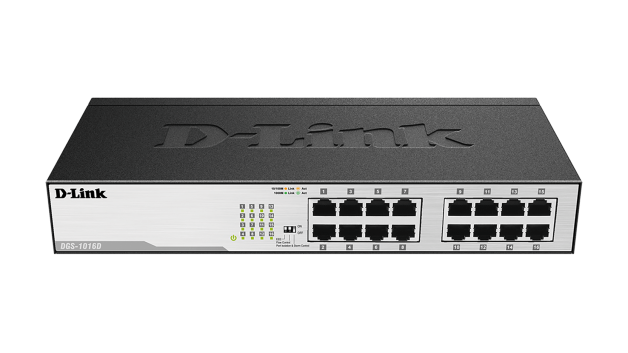 D-Link DGS-1016D 16x10/ 100/ 1000 Desktop Switch