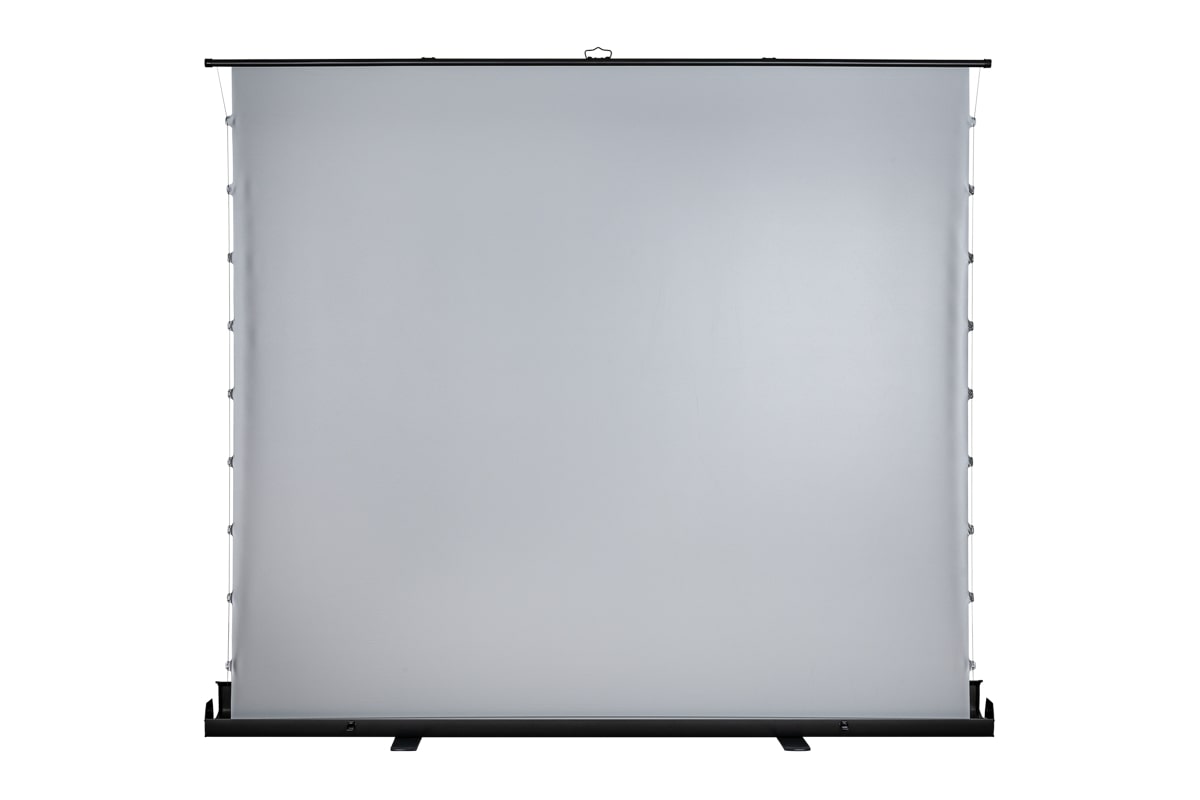 Plátno AVELI PREMIUM, floor up manual, black, 221x124(16:9) 100" 