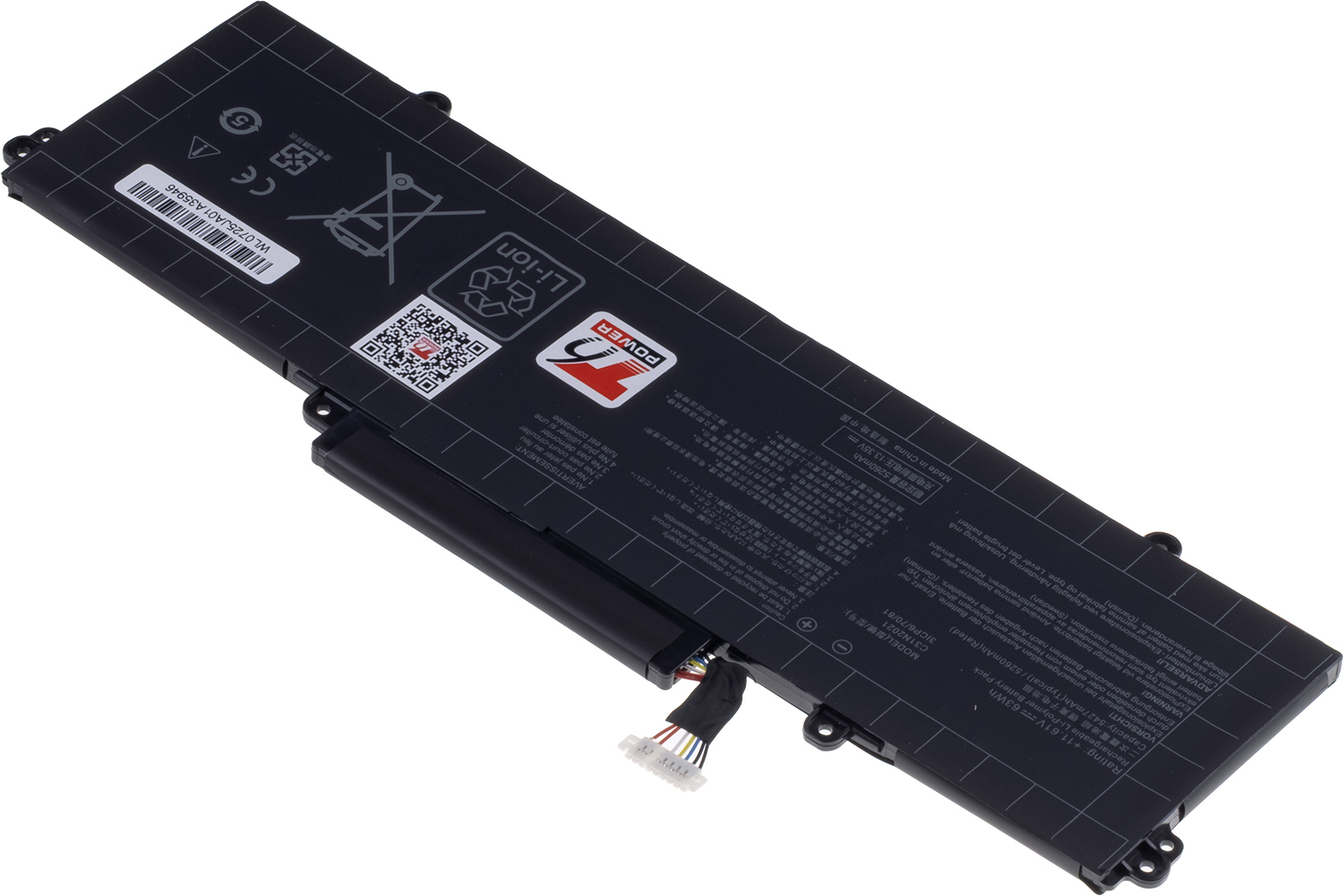 Batéria T6 Power pre Asus ZenBook UX5400, UX5401, UM5401, 5427mAh, 63Wh, 3cell, Li-pol 