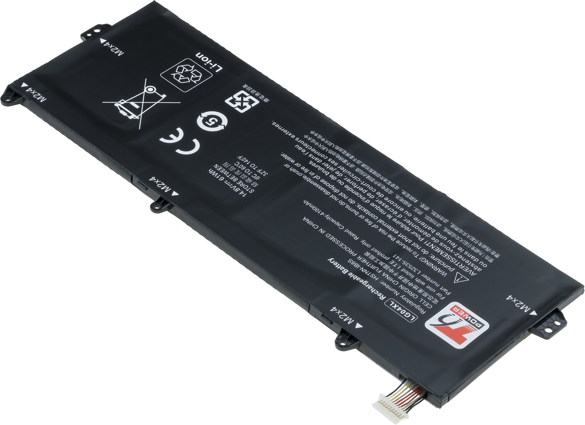 Batéria T6 Power pre HP Pavilion 15-sk1000, 15-sk2000, 15-sk3000 serie, 4100mAh, 61Wh, 4cell, Li-pol 
