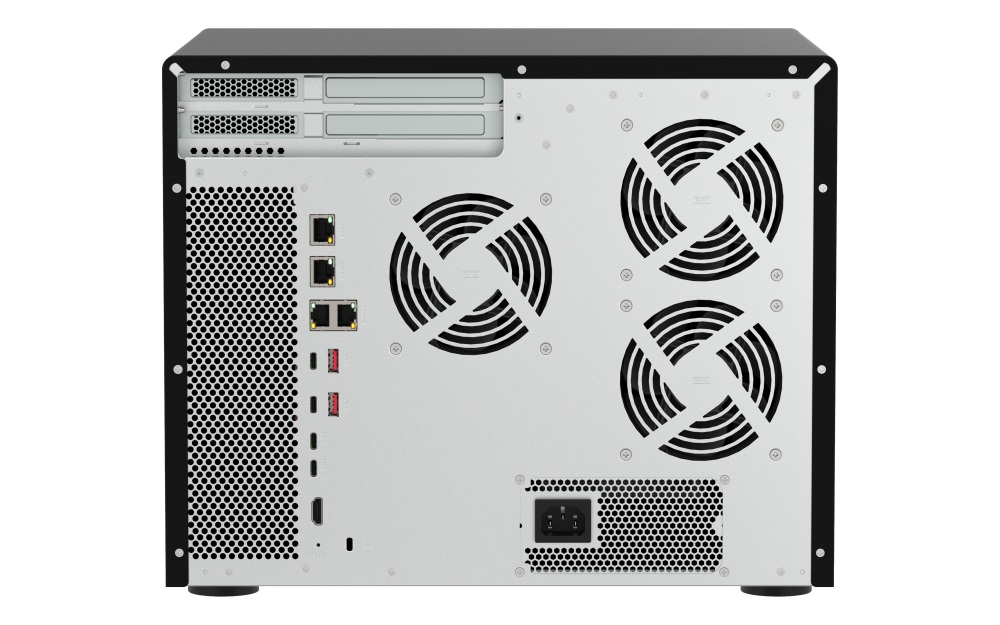 QNAP TVS-AIh1688ATX-U7-32G (Ultra 7, ZFS, 32GB DDR5 ECC RAM, 12x 3, 5" + 4x 2, 5", 2x 2, 5GbE, 2x 10GbE) 