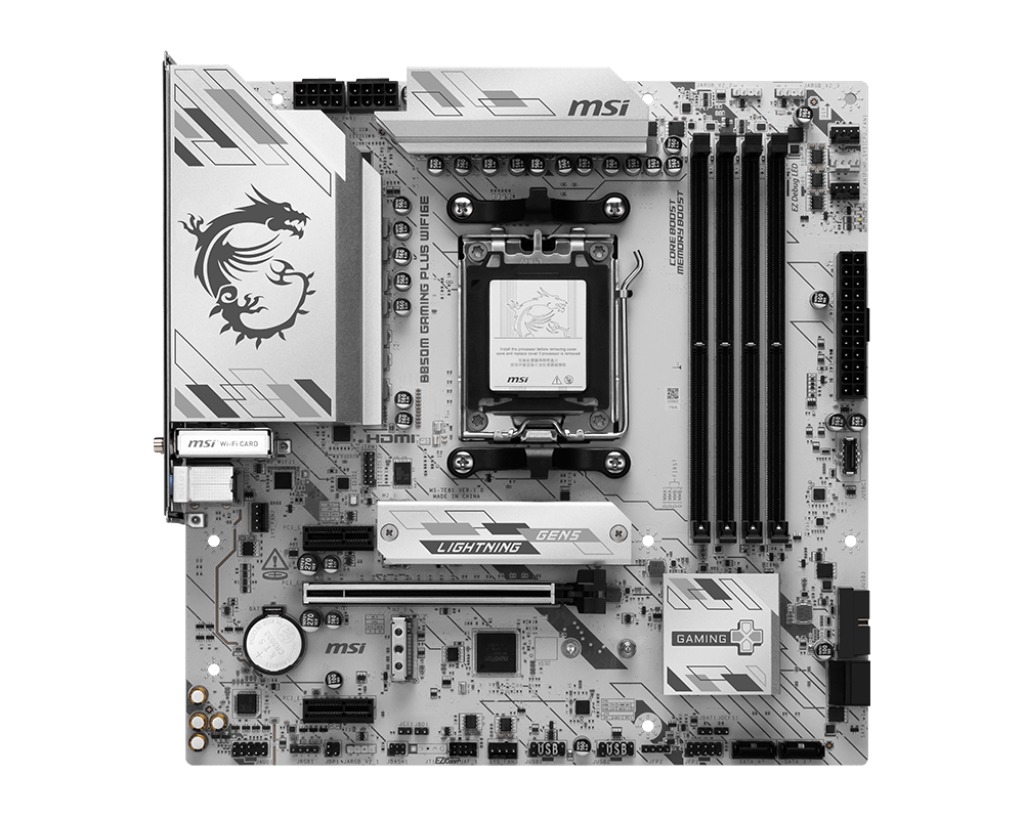 MSI B850M GAMING PLUS WIFI6E/ AM5/ mATX 