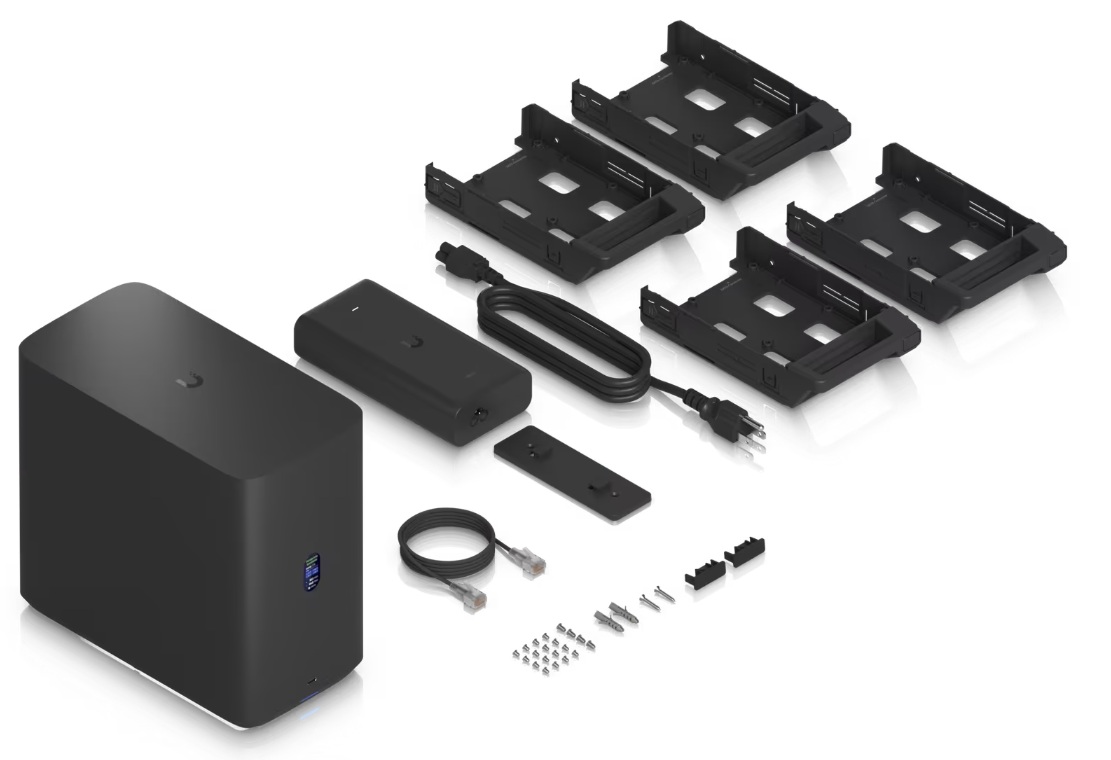 Ubiquiti UNAS-4-B - UniFi UNAS 4, čierna 