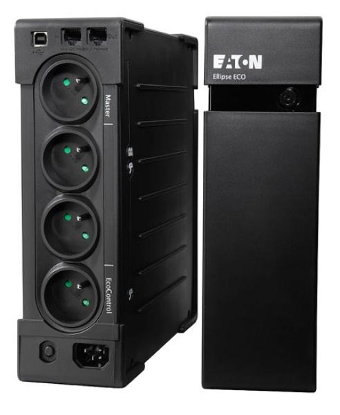 Eaton Ellipse ECO 800 USB FR,  UPS 800VA /  500W,  4 zásuvky (3 zálohované),  slovenské zásuvky