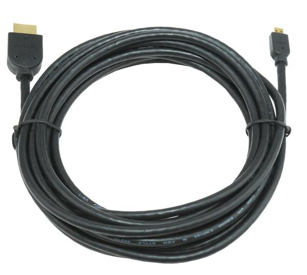 GEMBIRD CABLEXPERT HDMI-HDMI micro kábel 3 m,  1.3,  M/ M tienené,  pozlátené kontakty,  čierne1