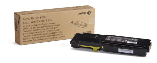 Žltý toner Xerox pre Phaser 6600/6605, 6000 str.